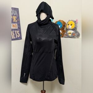 Seirus Innovatio Black Hooded Performance Pullover